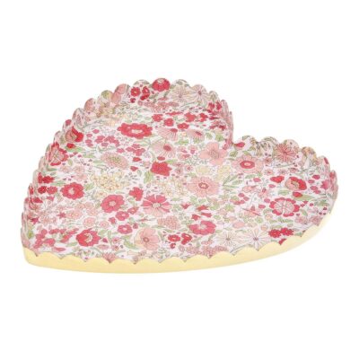 Liberty Print Heart Accessory Tray - Large - By Meri-Meri
