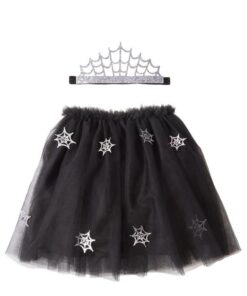 Halloween Cobweb Tutu & Tiara Set - By Meri-Meri