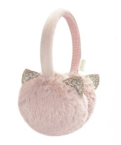 Cute Pink Cat Earmuffs - By Rockahula Kids