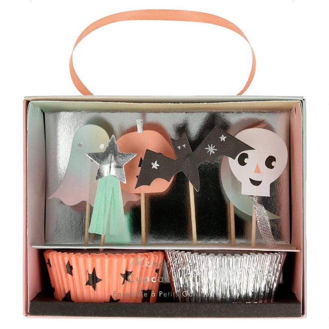 pastel halloween cake kit