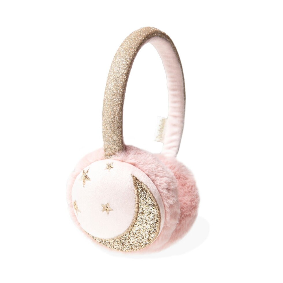 Moon & Stars Earmuffs By Rockahula Pinks & Green