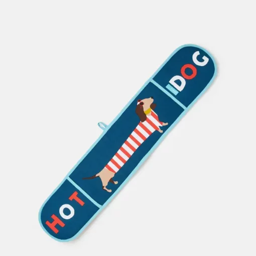 Sausage Dog Oven Glove By Joules Pinks & Green