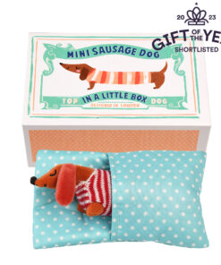 Mini Sausage Dog Toy In Box - By Rex London