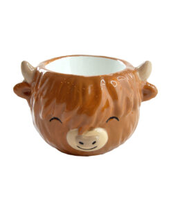 Highland Cow Egg Cup - By Sass & Belle