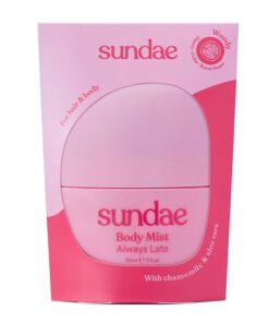 Hair & Body Mist - Always Late In Pink - By Sundae