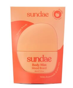 Hair & Body Mist - Mood Board In Peach - By Sundae